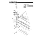 Echo HC-151 (02001001-02999999) cutters/gear case/tools diagram