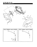 Handle/ignition/throttle cable