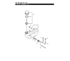 Echo HC-151 (02001001-02999999) fuel system diagram