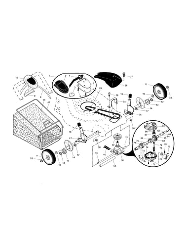 Wheels/tires/bag