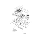 Kenmore Elite 14117692 grill assembly diagram