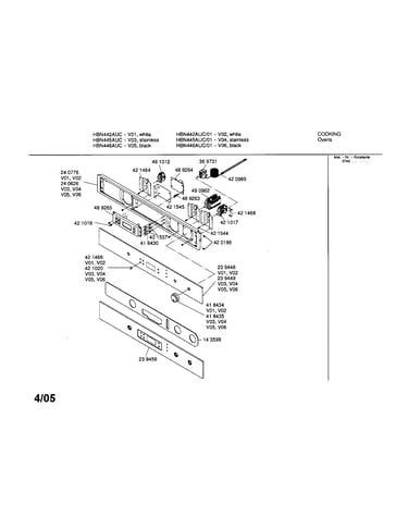 Fascia panel