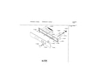 Bosch HBN765AUC fascia panel diagram