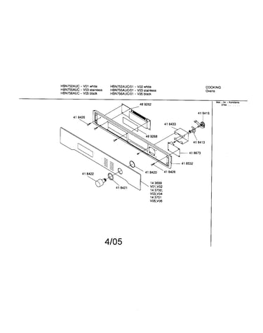 Fascia panel