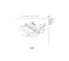 Bosch HBL755AUC/00 fascia panel diagram