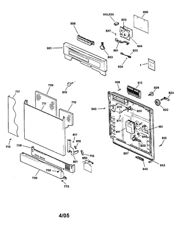 Escutcheon/door