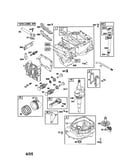Cylinder/crankshaft/engine-sump