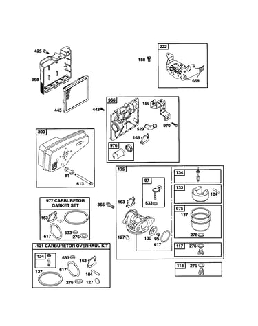 Carburetor/muffler