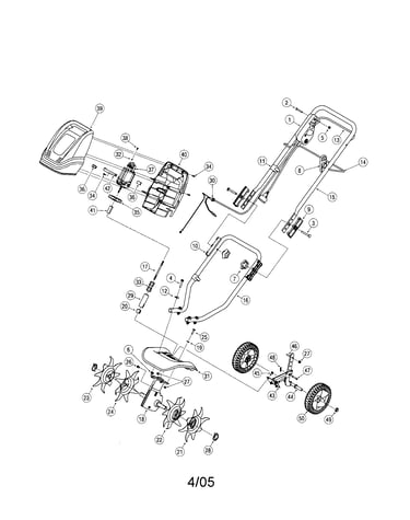 Cultivator assembly