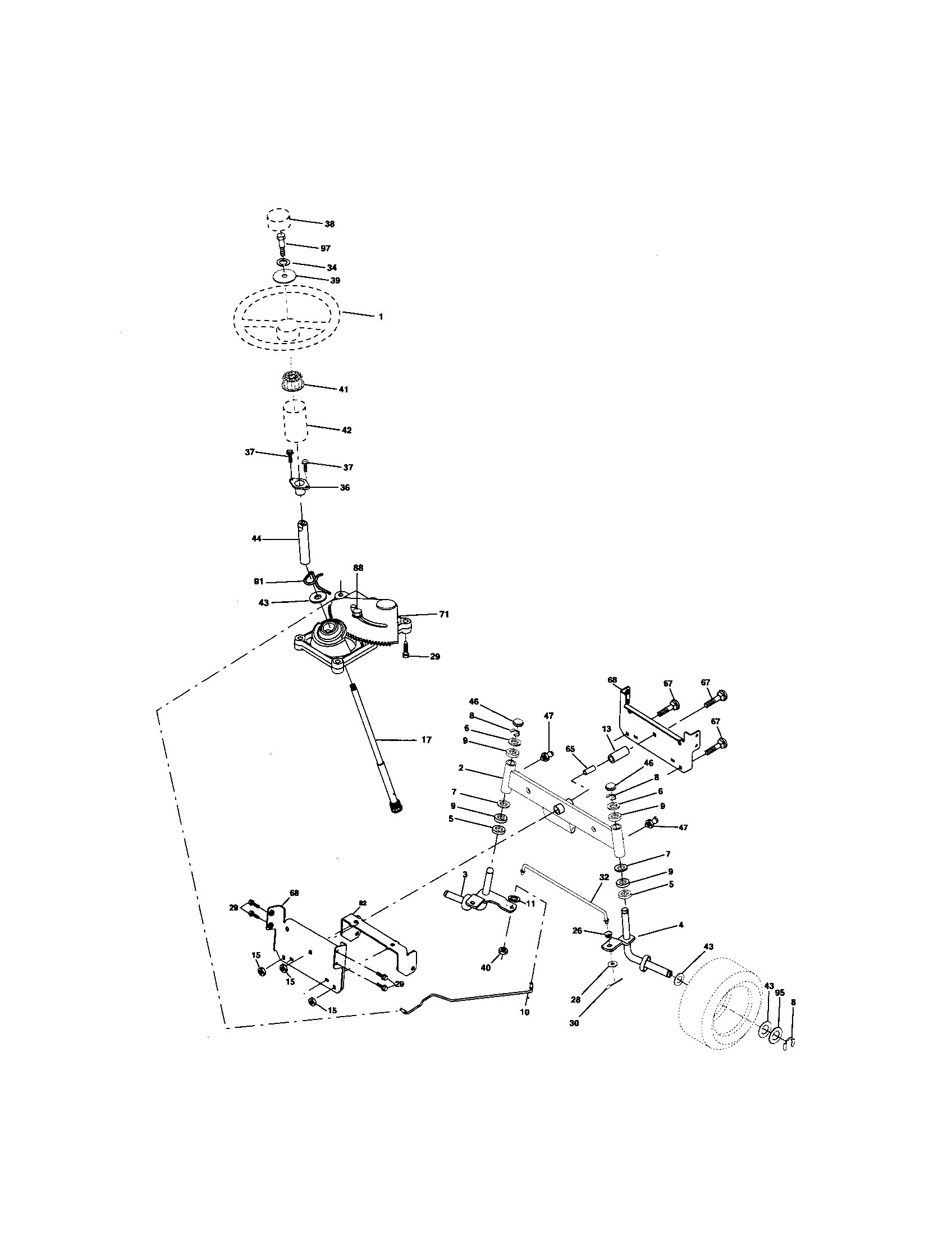 Steering assembly