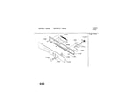 Bosch HBN765AUC/01 fascia panel diagram