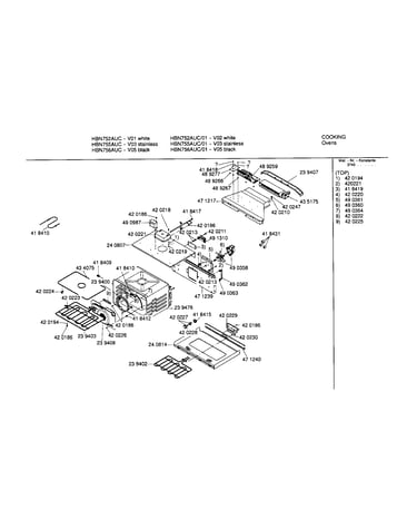 Upper cavity