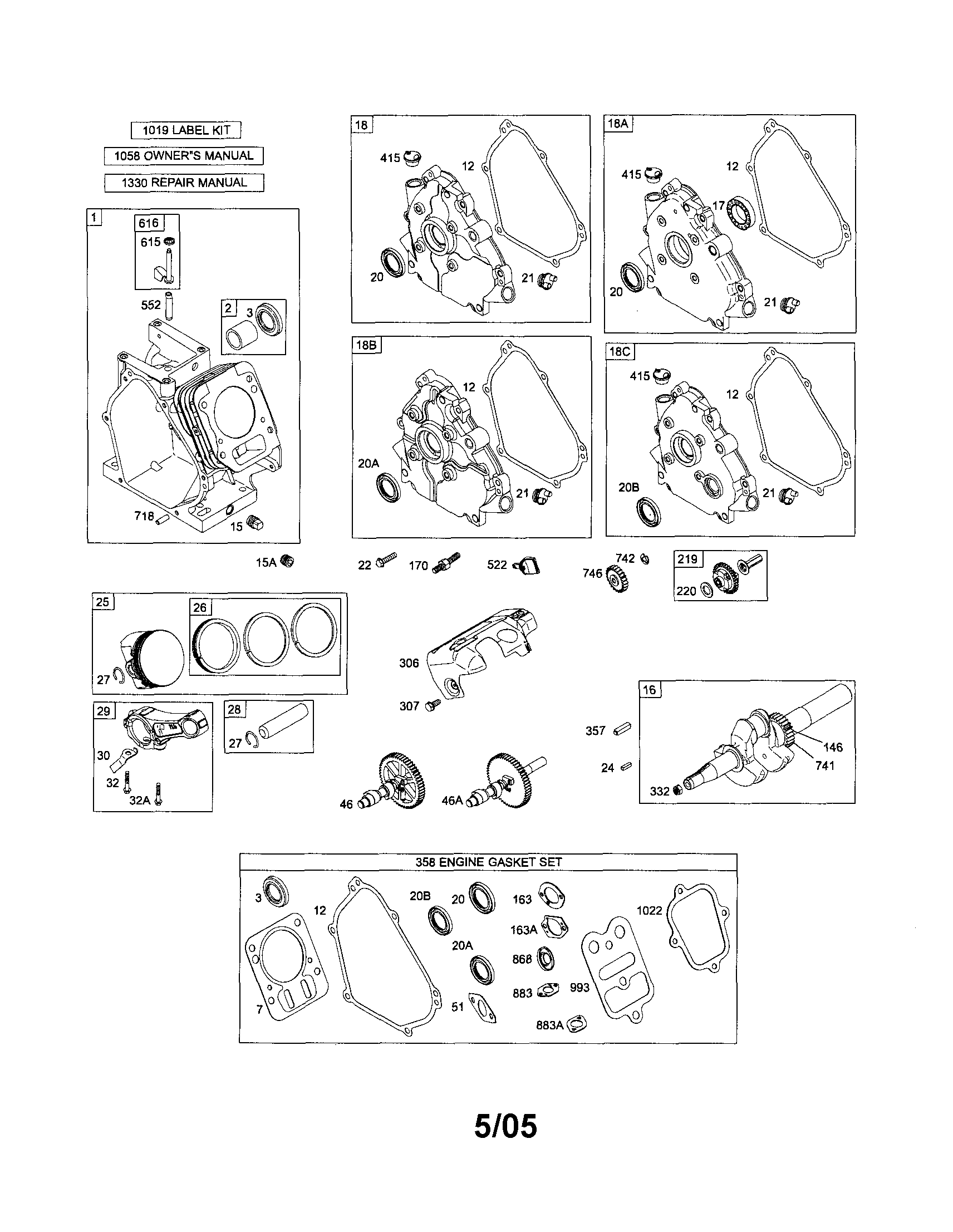 CYLINDER/CRANKSHAFT