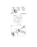Housing-blower/starter-rewind