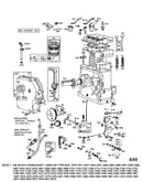 Cylinder/crankshaft/note 1