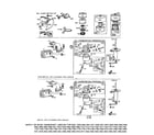 Briggs & Stratton 190400 TO 190499 (2015-2070) carburetor/note 2 diagram
