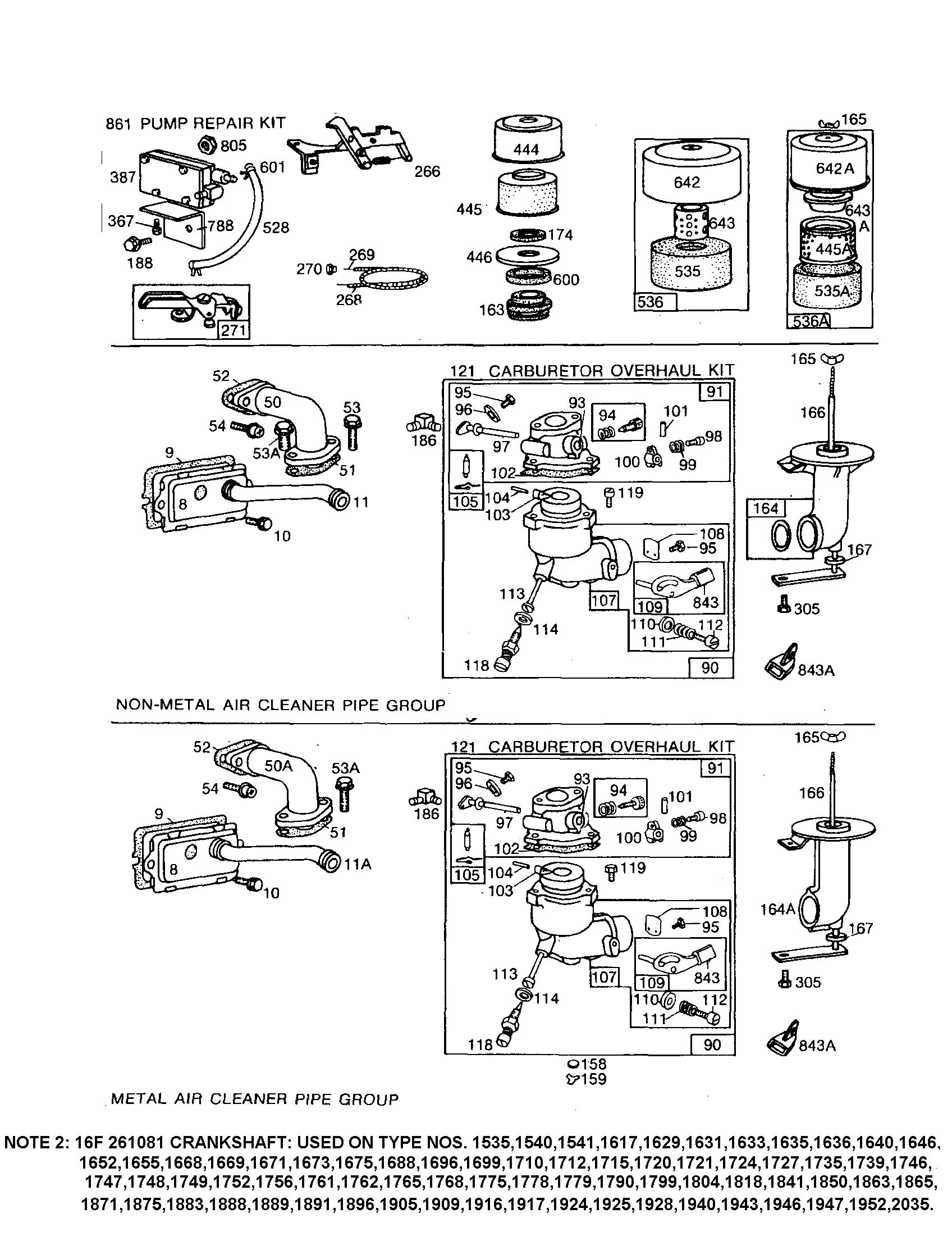 Carburetor/note 2