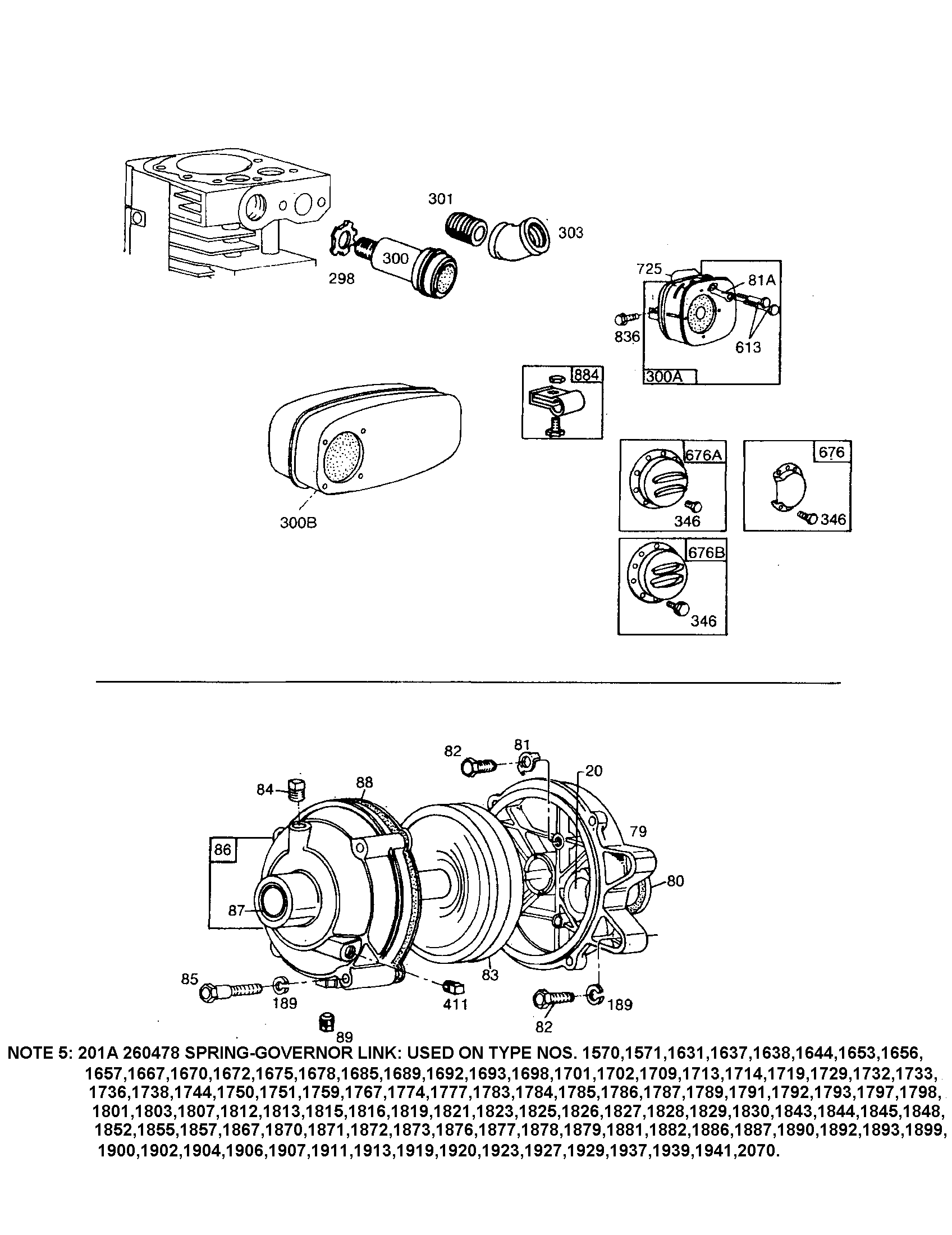 Muffler-exhaust/note 5