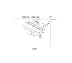 Bosch HBN752AUC/01 fascia panel diagram