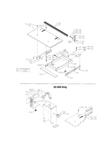 Base and fence assembly