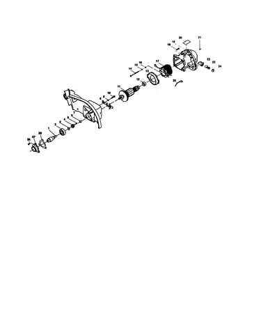 Gear/motor/fan