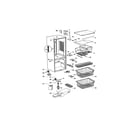 Fisher & Paykel E522 cabinet diagram