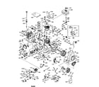 Tecumseh LH195SP-67501D engine diagram