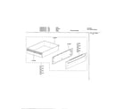 Bosch HGS247UC/01 warming drawer diagram