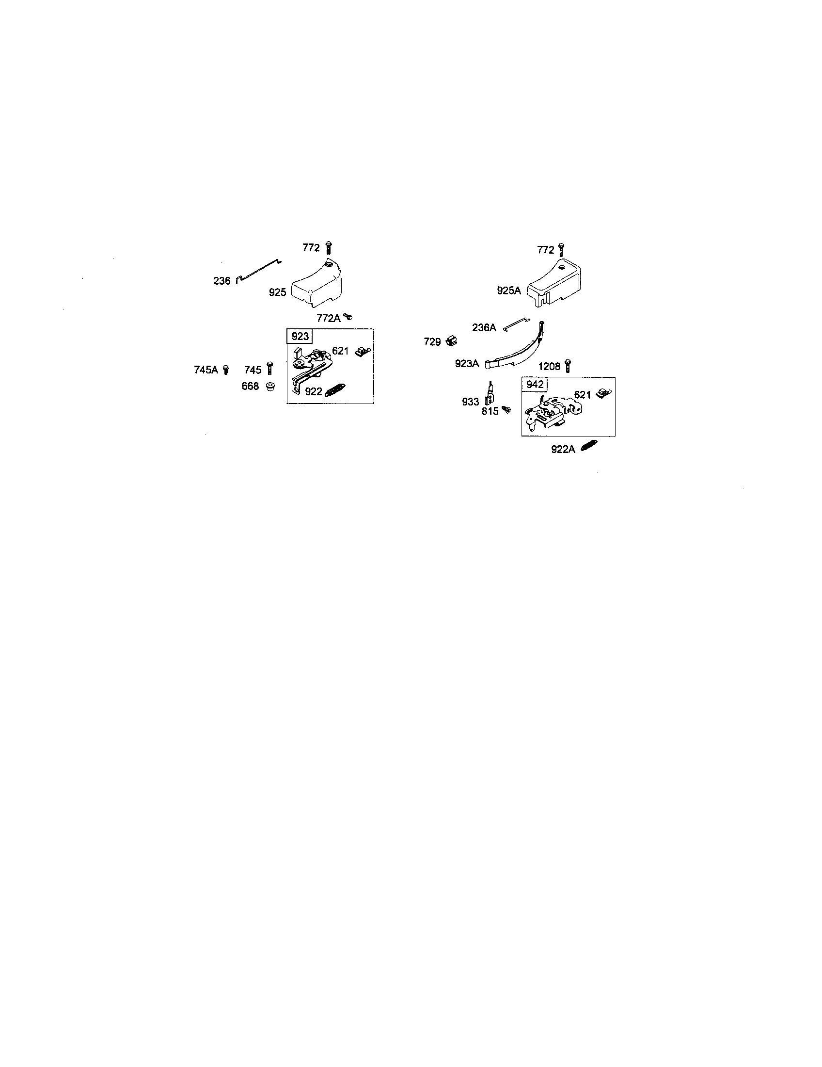 Linkage cover/brake