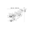 Bosch HBL455AUC/01 upper cavity diagram