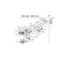 Bosch HBL452AUC/01 upper cavity diagram