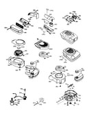 Blower housing/oil pump
