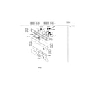 Bosch HBN442AUC/01 fascia panel diagram