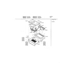 Bosch HBN442AUC/01 door diagram