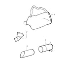 Poulan PBV200 TYPE 5 vacuum assembly diagram