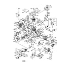Tecumseh HSSK50-67324N engine assembly diagram