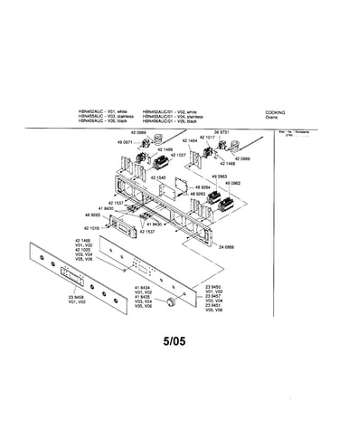 Fascia panel