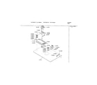 Bosch HBL765AUC/01 upper internal panel diagram