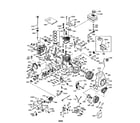 Tecumseh LH195SP-67514D engine assembly diagram