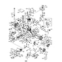 Tecumseh LH195SP-67514D engine assembly diagram