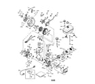 Tecumseh HSK600-1627T engine assembly diagram