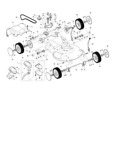 Wheels/tires/belt