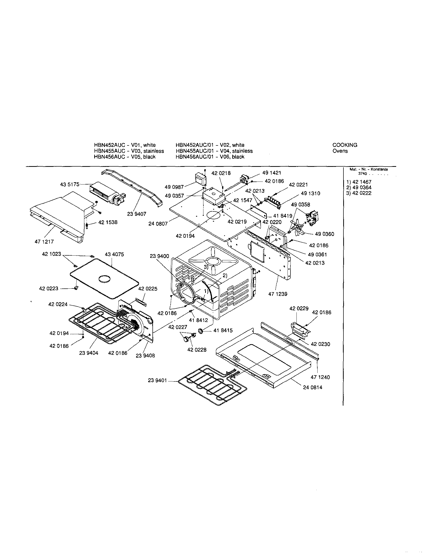 Upper cavity
