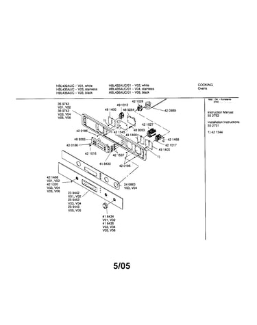 Fascia panel