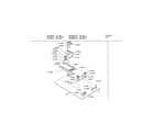 Bosch HBL436AUC/01 internal top panel diagram