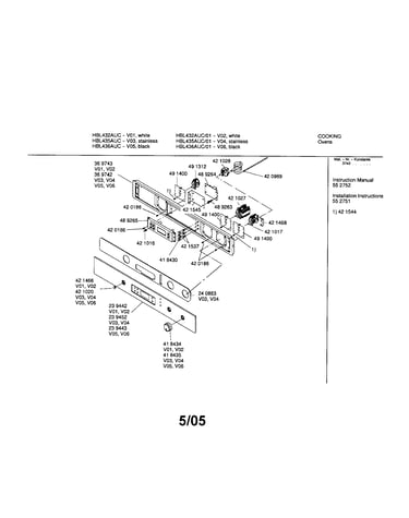 Fascia panel