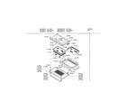 Bosch HBL432AUC/01 door diagram