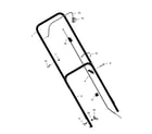 Murray 22315X8C handle assembly diagram