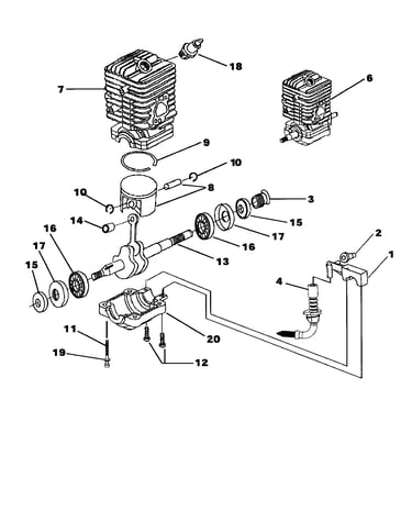 Engine internal/oil pump