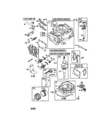 Cylinder/crankshaft/cylinder head